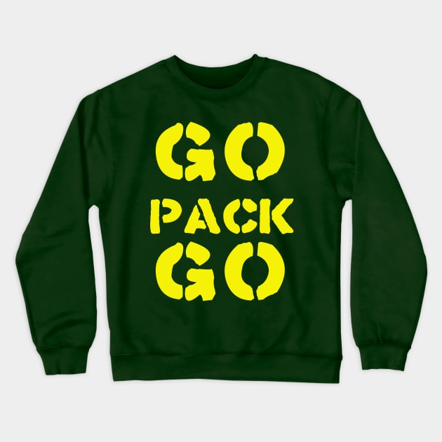 GO PACK GO Crewneck Sweatshirt by geekingoutfitters